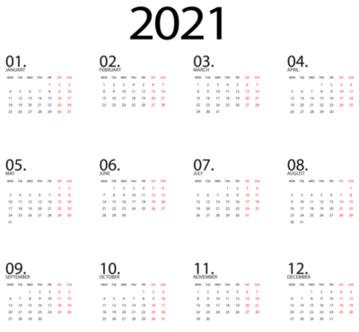 日历2022PNG透明素材 无色透底日历2022