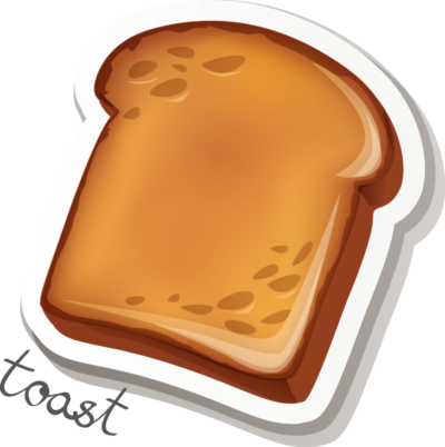 吐司PNG图片 透明吐司元素图Toast