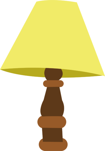 高清台灯PNG图片 透明台灯元素图Table lamp