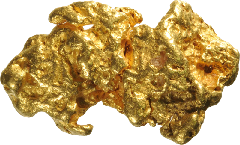 珠宝和宝石PNG素材 金色透明元素图