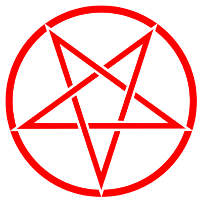 免费幻想，宗教透明元素图 Pentagram五角星PNG图片