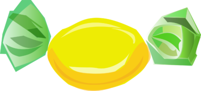 食物和饮料PNG透明底图 糖果手杖PNG元素图
