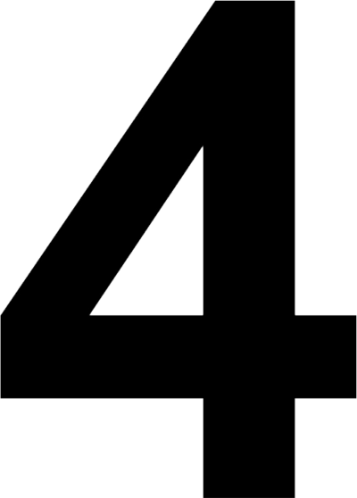 数字无色透明底图 4PNG元素图