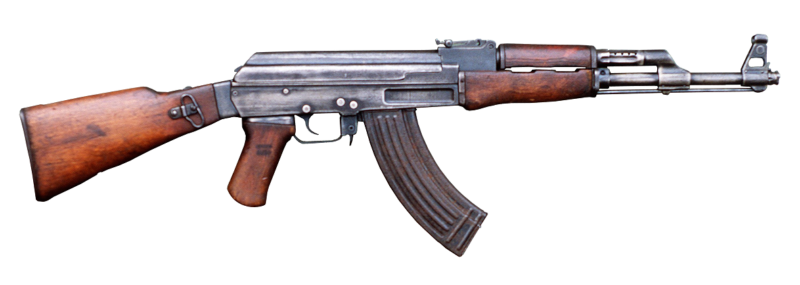 免费武器透明元素图 AK 47AK 47PNG图片
