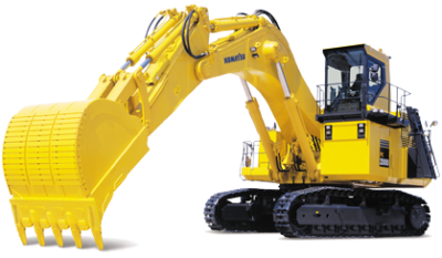 高清透明挖掘机元素图 Excavator PNG挖掘机图片