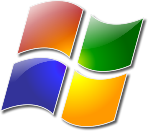 标识无色透明底图 Windows徽标PNG元素图