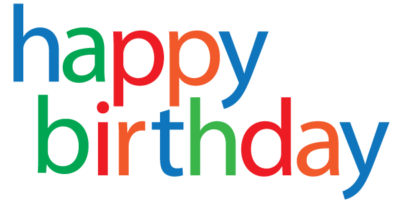 高清透明生日快乐元素图 Happy Birthday PNG生日快乐图片