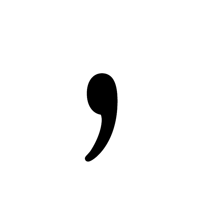 免费逗号透明元素图 逗号PNG图片