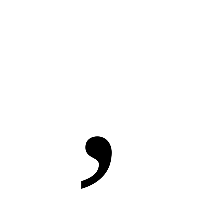 免费逗号透明元素图 逗号PNG图片