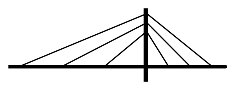 桥PNG素材 透明桥元素图
