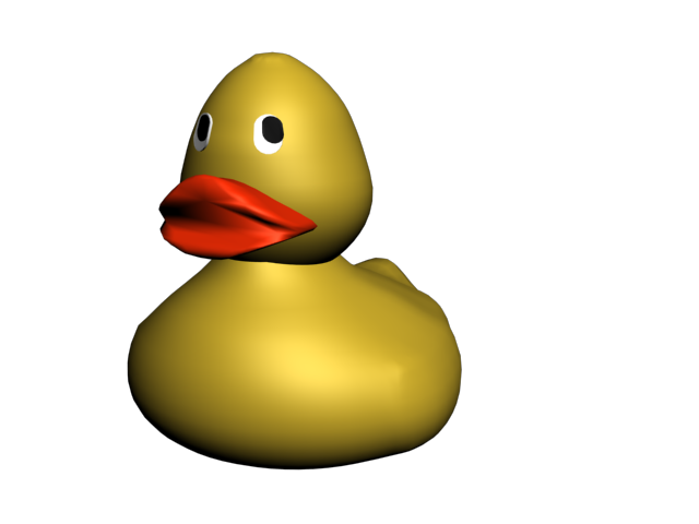 橡皮鸭PNG图片 透明橡皮鸭元素图Rubber duck