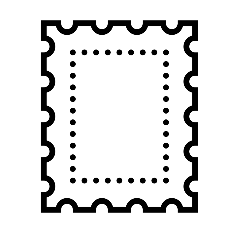 免费邮票PNG透明图片 邮票元素图