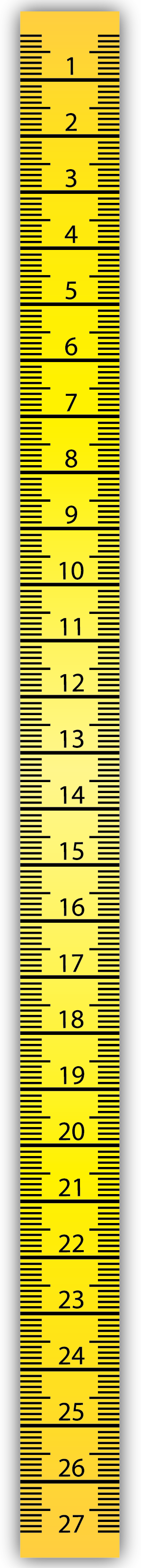 高清卷尺PNG图片 透明卷尺元素图Measure tape