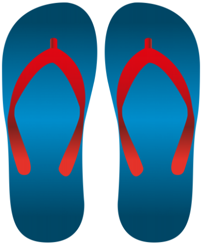 免抠人字拖透明图片 人字拖无底PNG