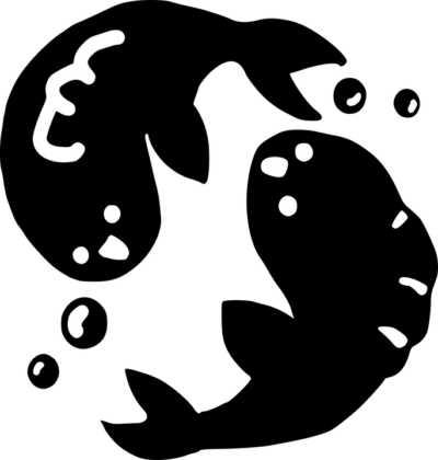 占星标志无背景图 双鱼座高清透明PNG