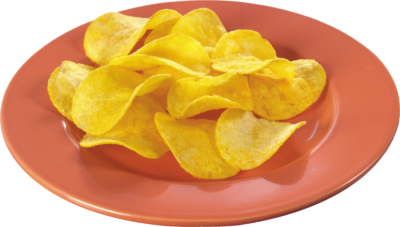 薯片PNG图片 透明薯片元素图Potato chips