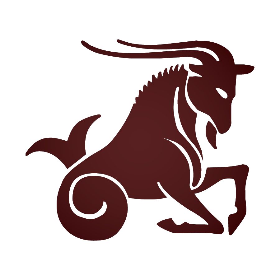 无色占星标志底图 摩羯PNG透明图