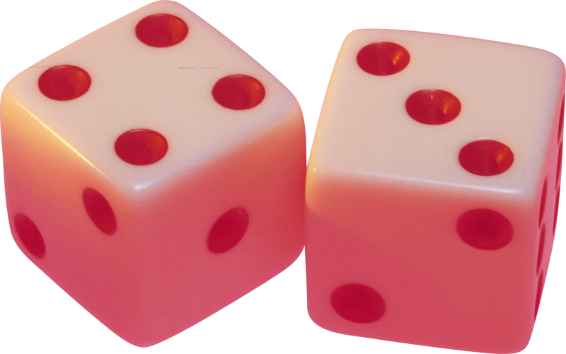 高清透明骰子元素图 Dice PNG骰子图片