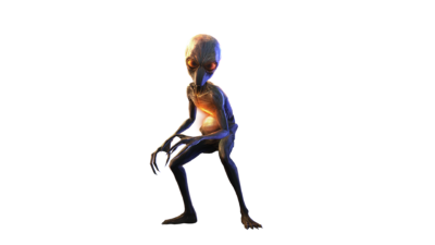 幻想，宗教免抠素材 外星人高清透明PNG