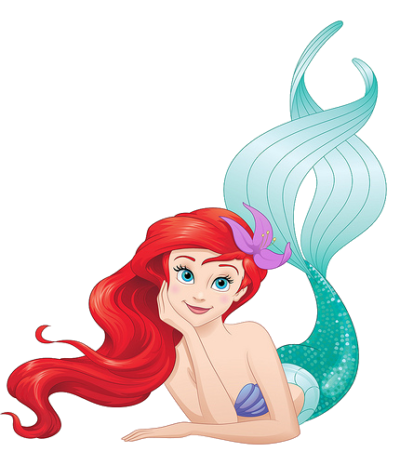 美人鱼PNG图片 透明美人鱼元素图Mermaid