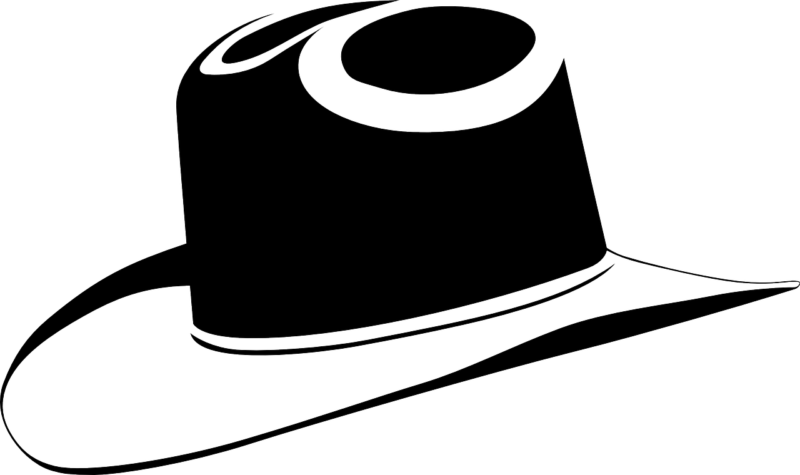 衣服，鞋子PNG素材 牛仔帽透明元素图