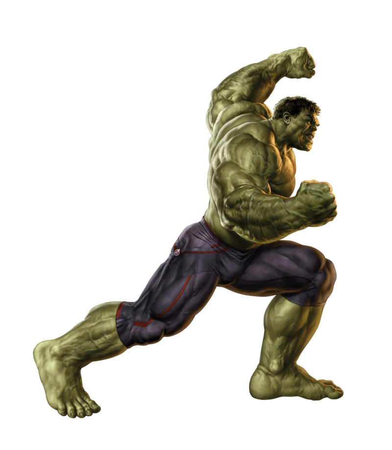 高清绿巨人PNG图片 透明绿巨人元素图Hulk