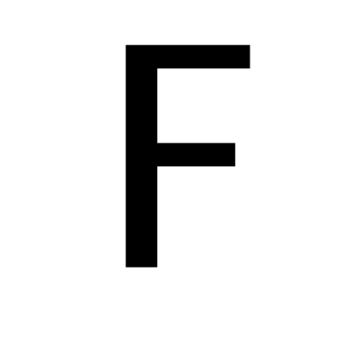 免费高清FPNG素材 透明F无背景图