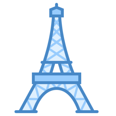 免费建筑透明元素图 Eiffel Tower埃菲尔铁塔PNG图片