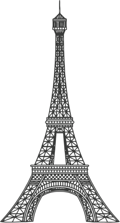 免费建筑透明元素图 Eiffel Tower埃菲尔铁塔PNG图片