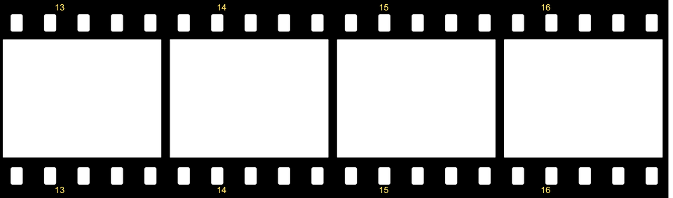 高清电影胶片PNG图片 透明电影胶片元素图Filmstrip