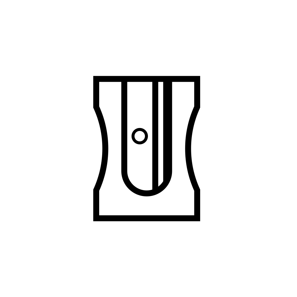 物体高清透明底图 卷笔刀PNG素材图片