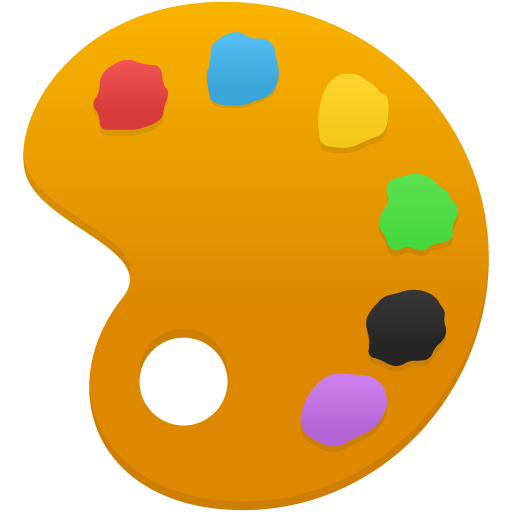 调色板高清透明PNG图片 调色板PNG元素图