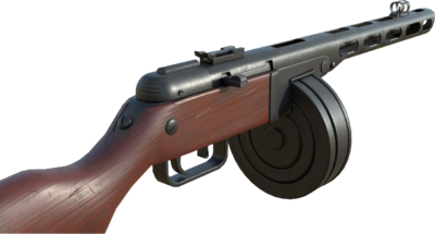 免费PPSH-41PNG透明图片 PPSH-41元素图