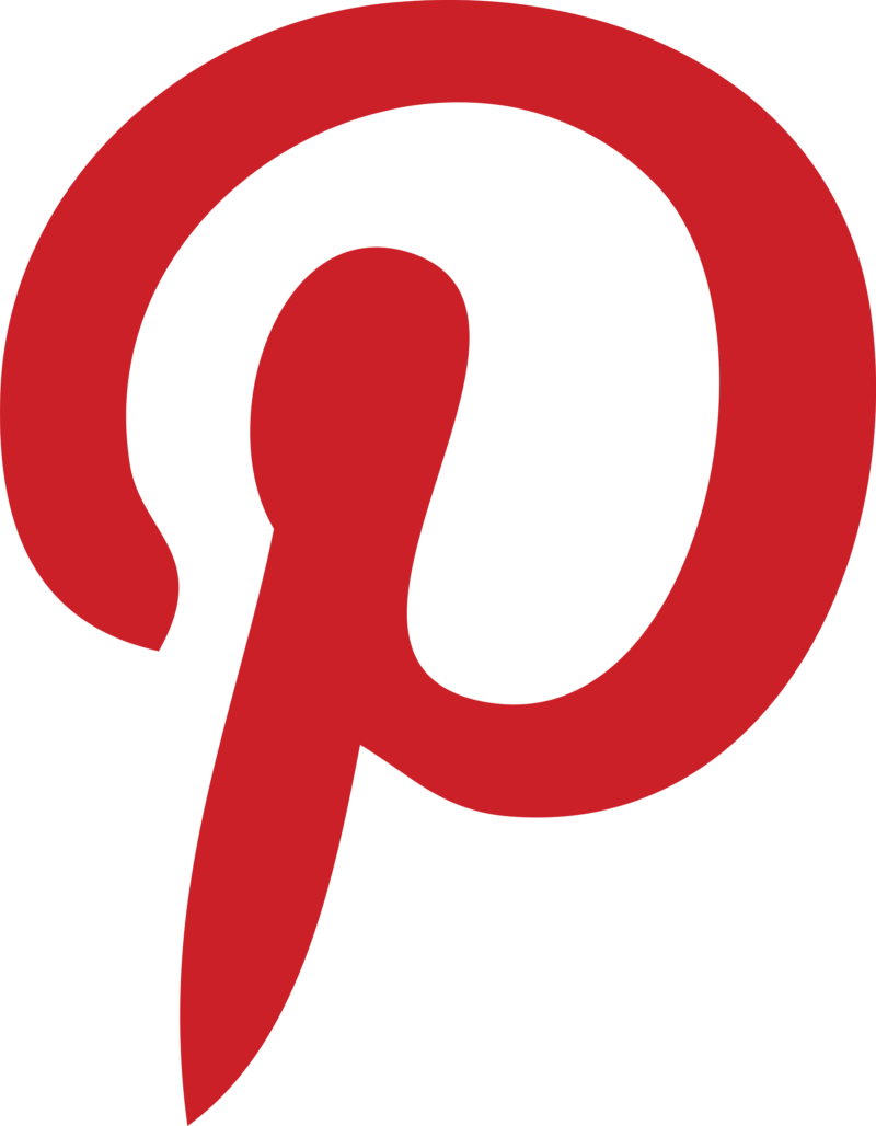 高清标识透明素材 Pinterest无色PNG图