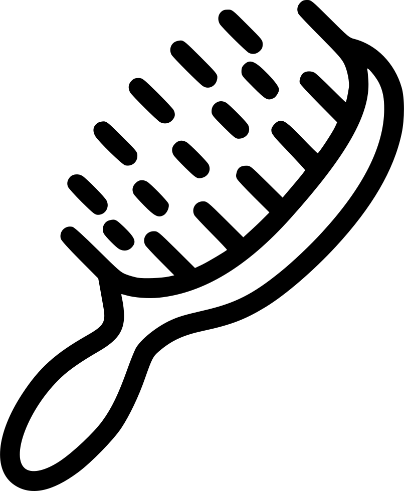 发刷PNG图片 透明发刷元素图Hairbrush
