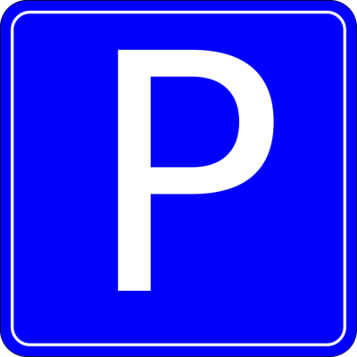 免费符号透明元素图 Parking停车处PNG图片