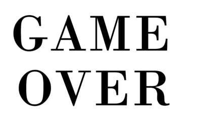 游戏结束透明背景图 游戏结束高清PNG