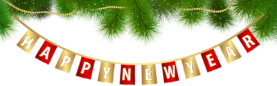 新年免抠PNG透明图片 高清无色透底新年