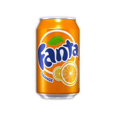 高清透明芬达元素图 Fanta PNG芬达图片