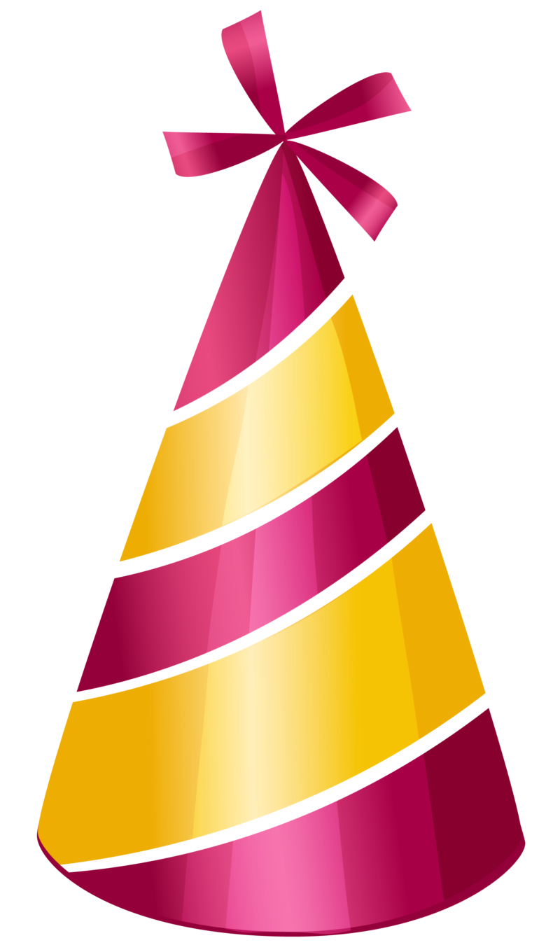 免费派对生日帽透明元素图 派对生日帽PNG图片