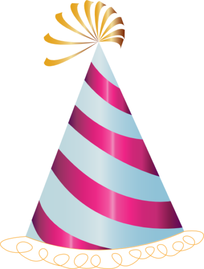 派对生日帽高清PNG图 派对生日帽无色透明图
