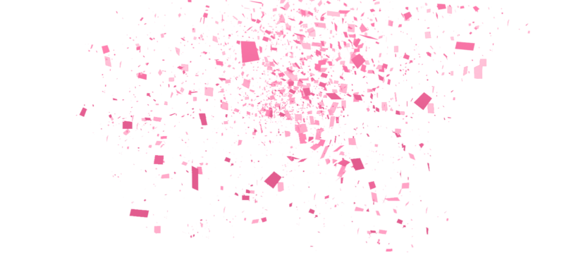 五彩纸屑PNG图片 透明五彩纸屑元素图Confetti