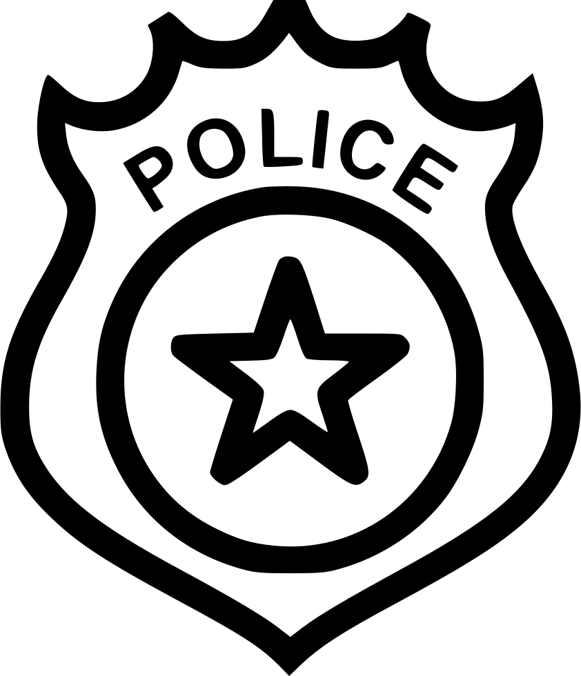 警徽PNG透明素材 无色透底警徽