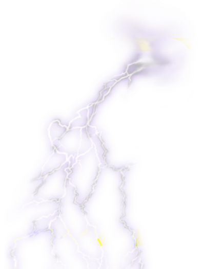 免费雷声PNG透明图片 雷声元素图