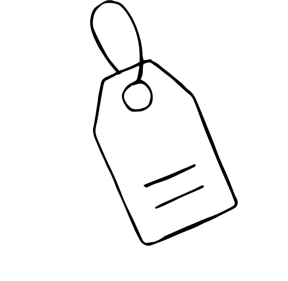 高清透明价格标签元素图 Price tag PNG价格标签图片