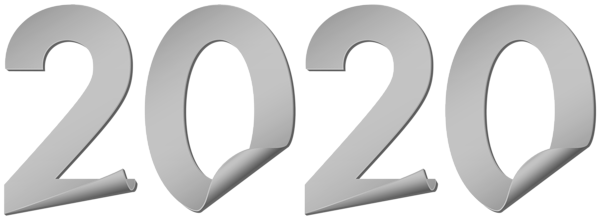 免费2020透明元素图 2020PNG图片