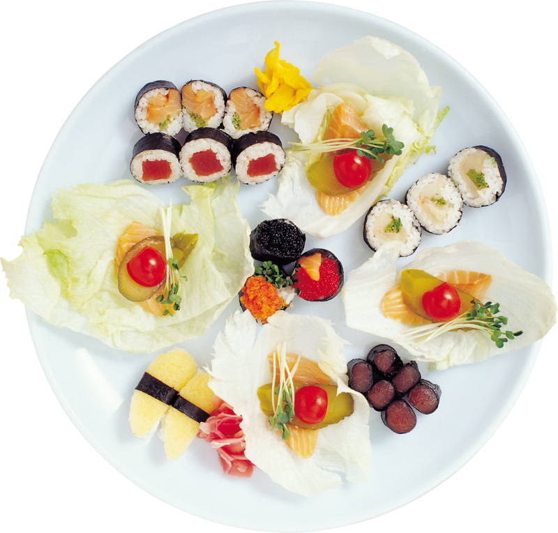 食物和饮料高清透明底图 寿司PNG素材图片