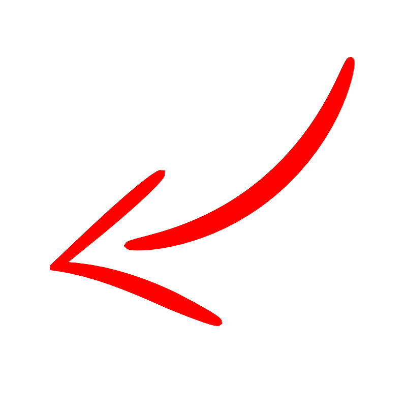 免抠红色箭头透明图片 红色箭头无底PNG