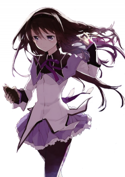 无色透明PNG素材 动漫女孩元素底图