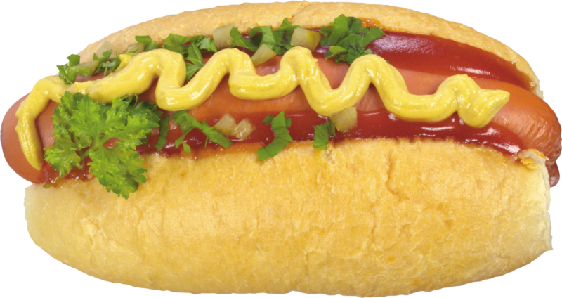 食物和饮料透明背景图 热狗高清PNG素材